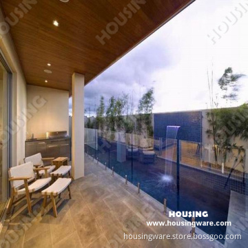 Modern Design Frameless Tempered Glass Railing / Balustrade